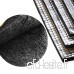 Panamami Isolation lit Chaud Coton 300 * 300 * 10mm - Argent - B07V9Z1GGK